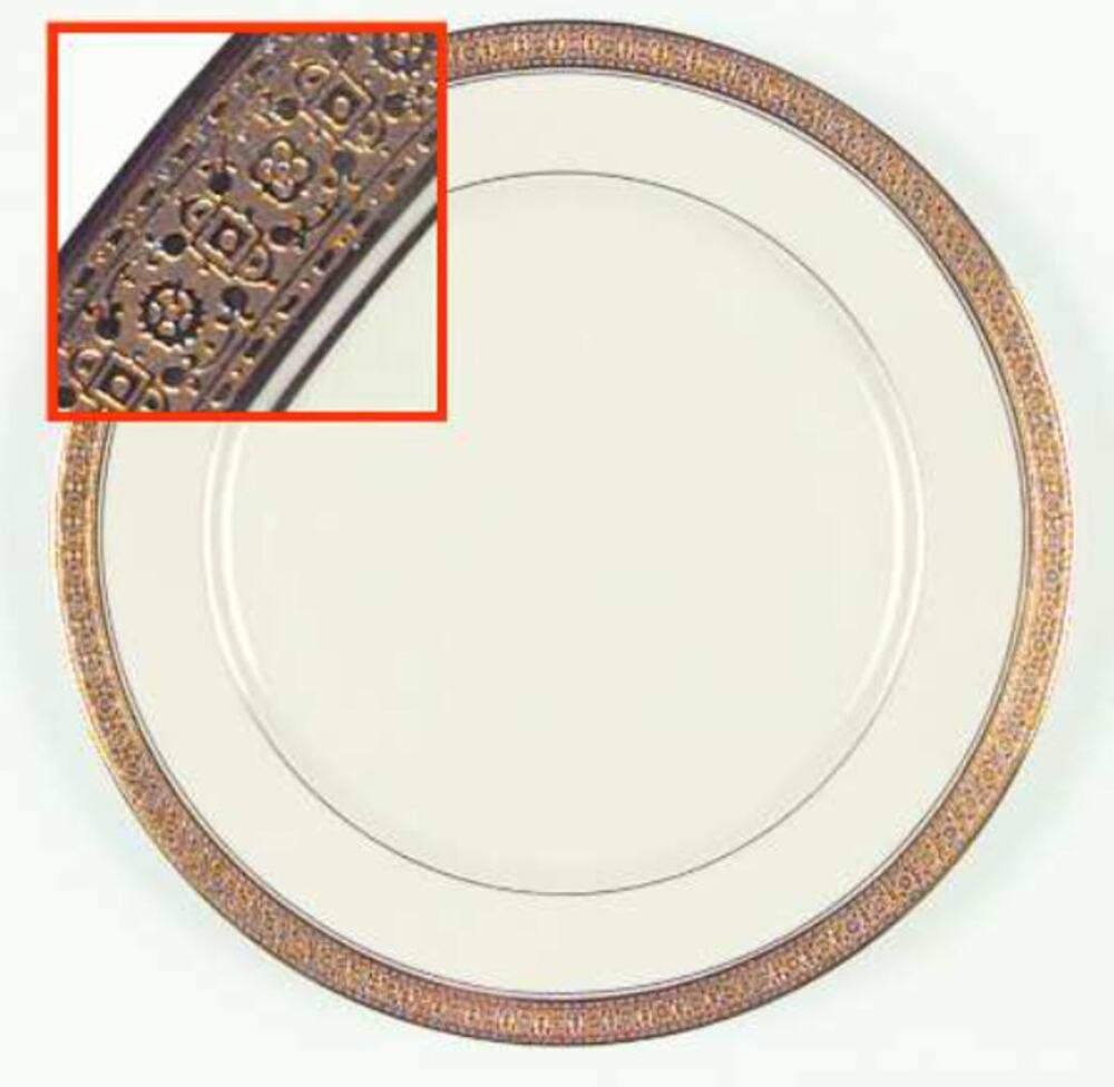 Vintage Salad Plate "Premier" by Rosenthal Bone China with Gold Trim 8.5"